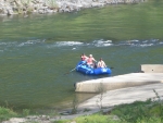 Enjoying Icecream Over Looking The Rogue River